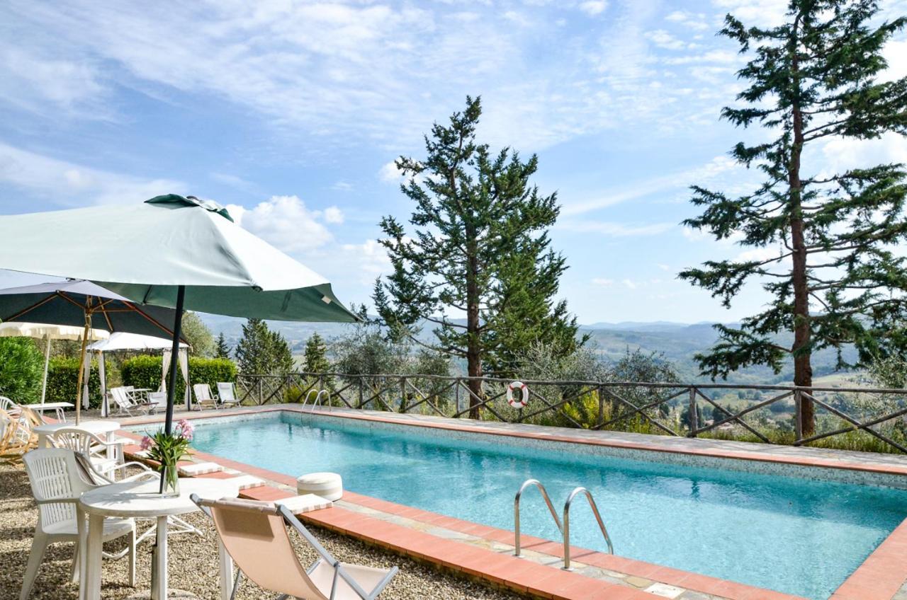 Вілла Casa Antico Roseto With Swimming Pool Кастелліна-ін-К'янті Екстер'єр фото