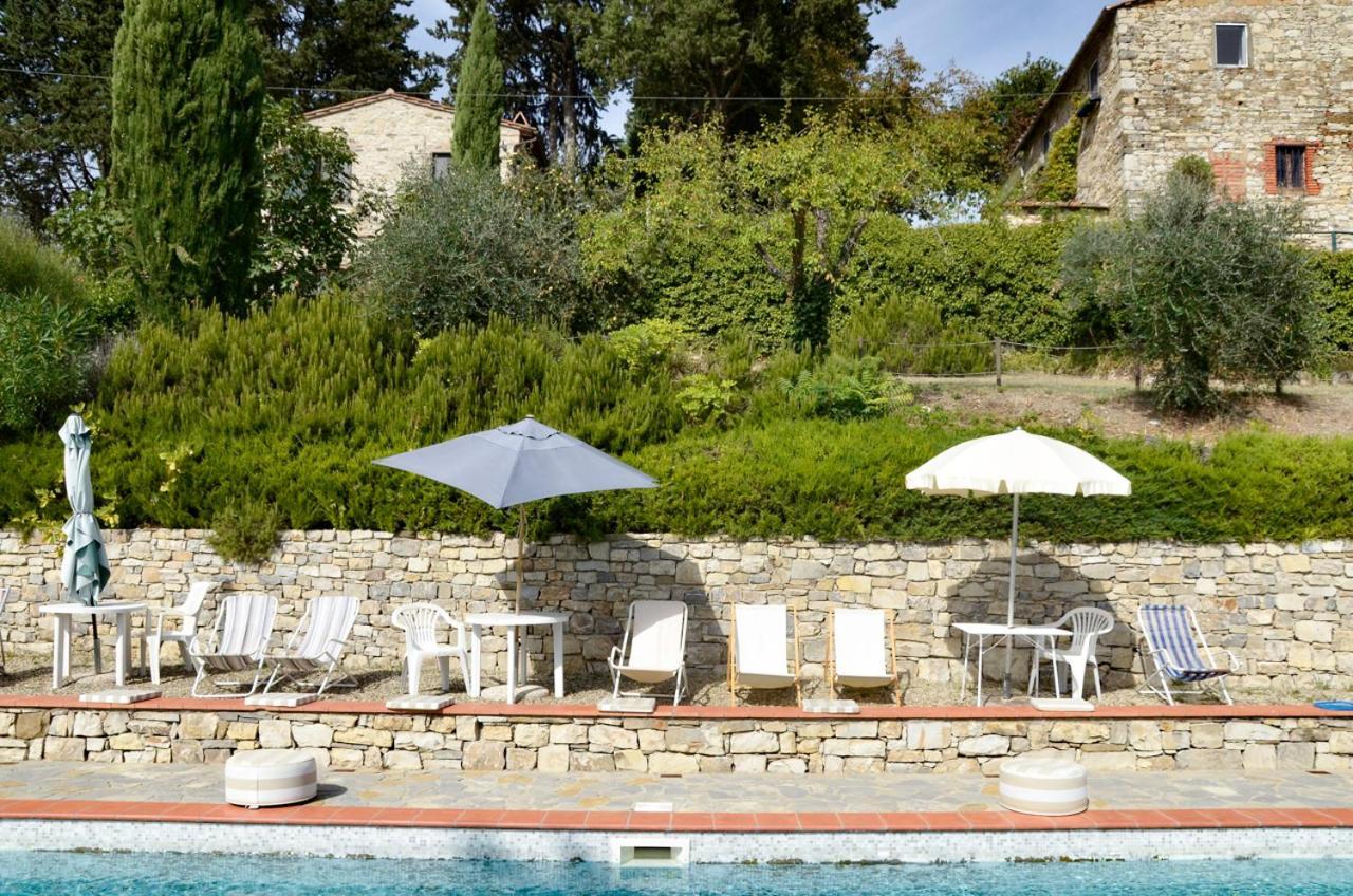 Вілла Casa Antico Roseto With Swimming Pool Кастелліна-ін-К'янті Екстер'єр фото